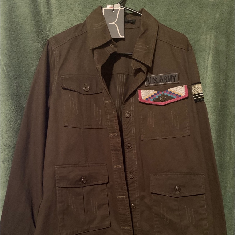 Buckle Military Jacket/Shirt